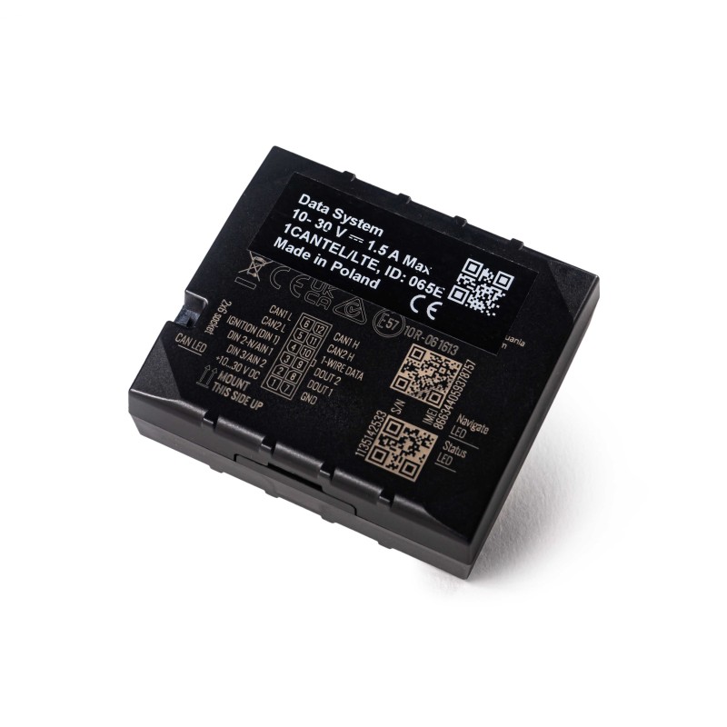 Lokalizator GPS e-TOLL DS/1CANTEL/LTE – odczyt danych z komputera