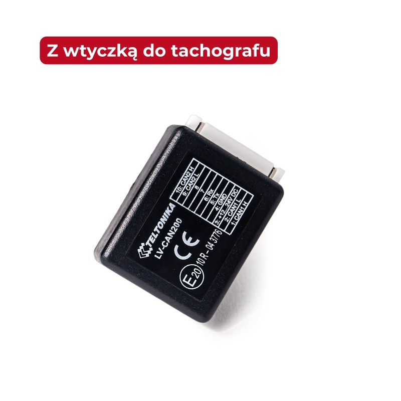 Moduł LVCAN z wtyczką do nadajników z odczytem tacho | Data System