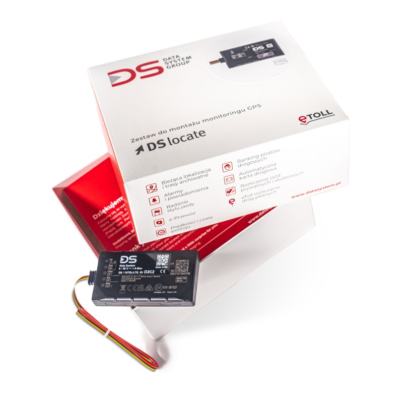 Localizador GPS e-TOLL DS/1STEL/LTE – instalado en el sistema eléctrico del vehículo