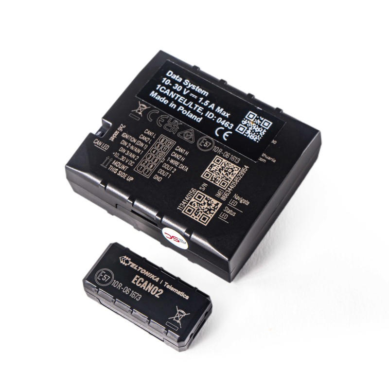 GPS-Tracker e-TOLL DS/1CANTEL/LTE – Auslesen der Bordcomputerdaten