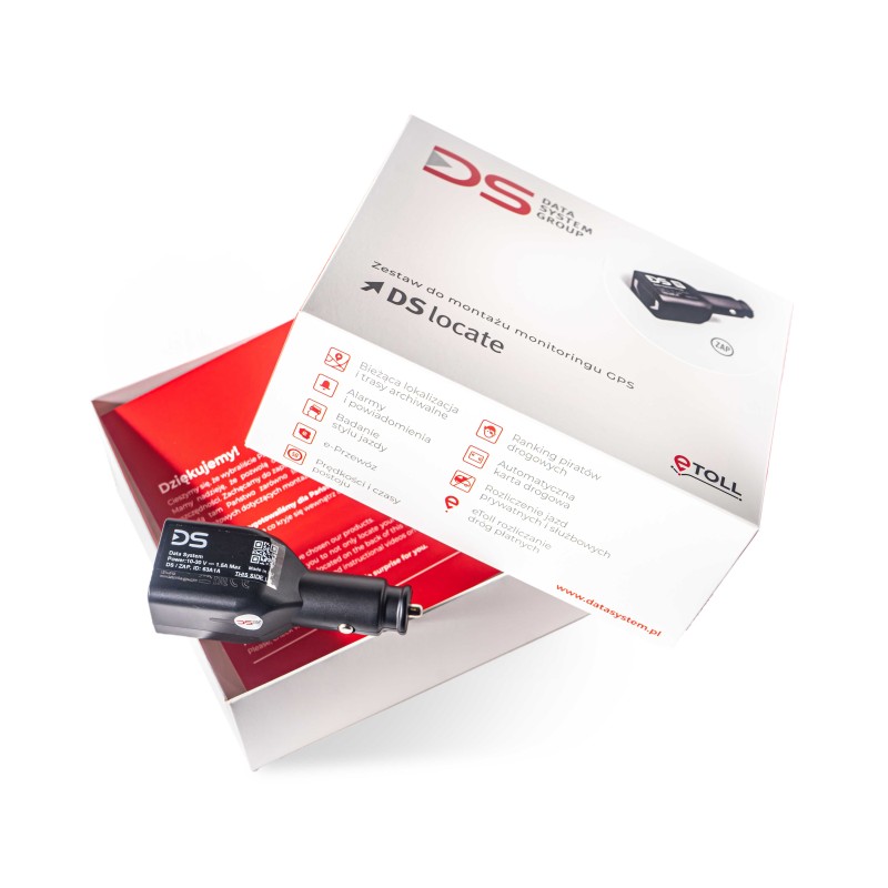 Localizator GPS e-TOLL DS/ZAP – se introduce în priza brichetei