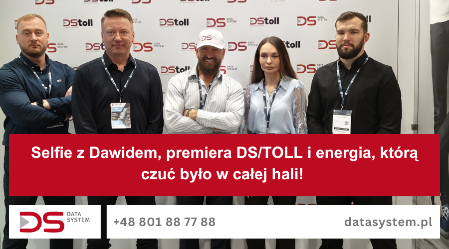 DS/TOLL z wielką premierą na TransLogistica 2025 – energia, rozmowy i selfie z Dawidem!